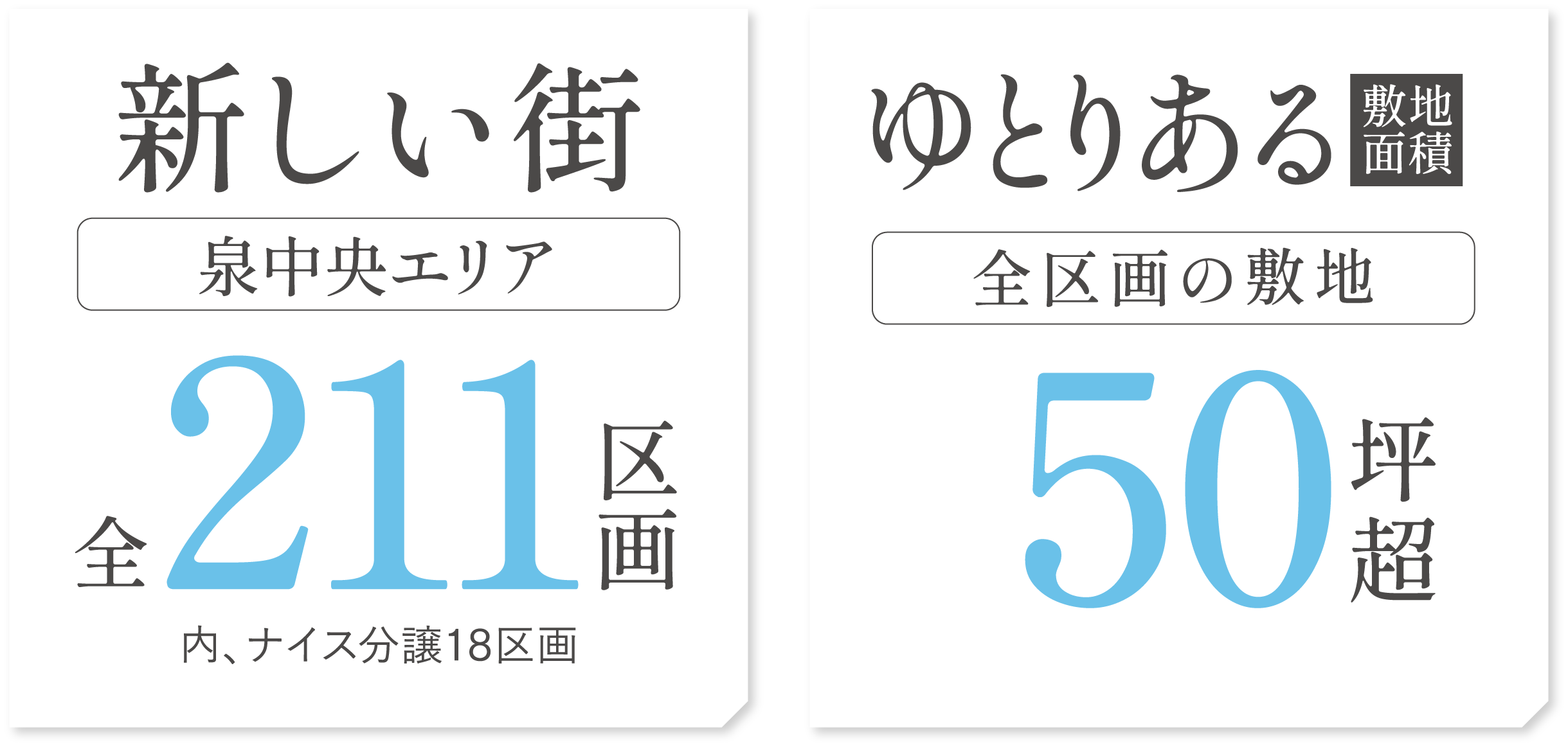 ノブレスタウン泉中央｜はじめましての新しい街