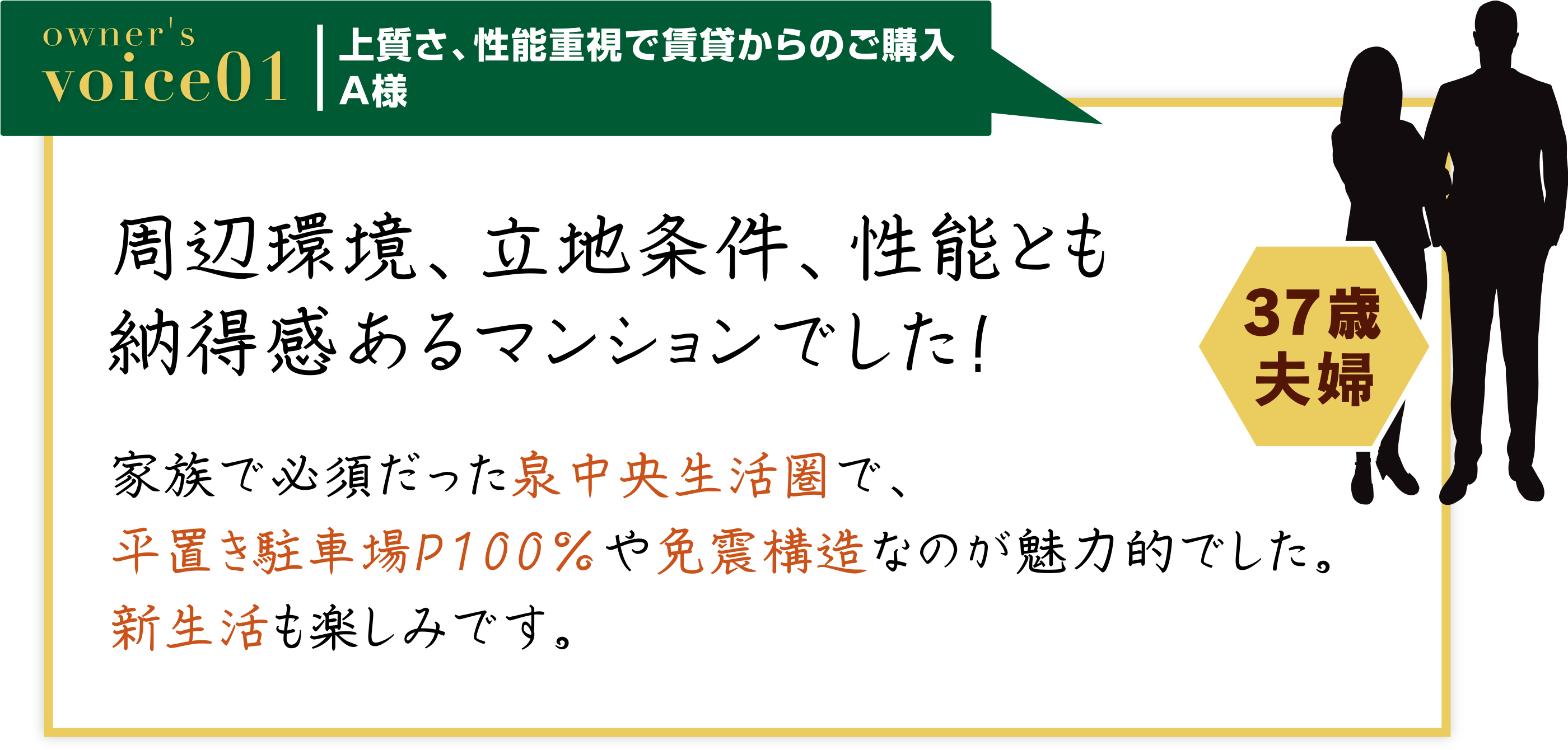 周辺環境、立地条件、性能とも納得感あるマンションでした！